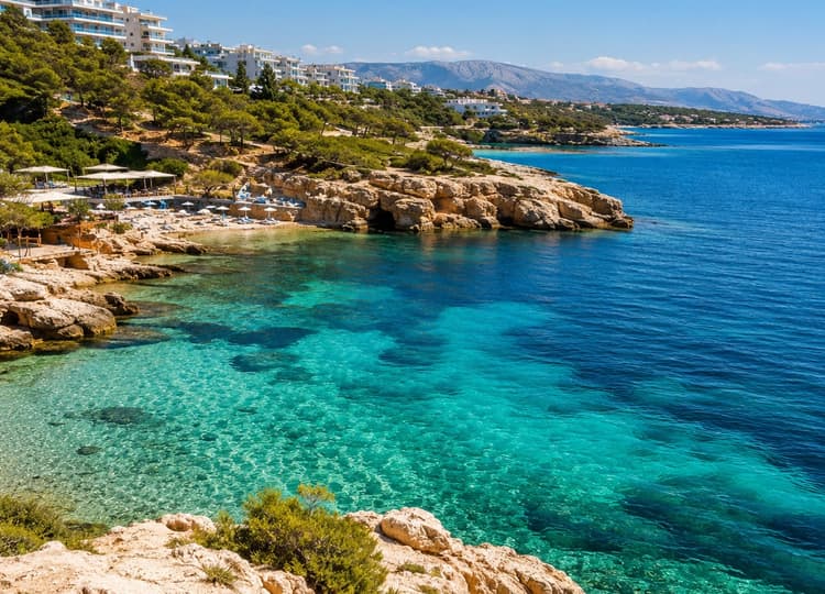 Athenian Riviera & Fleves, guided boat tour from Athens