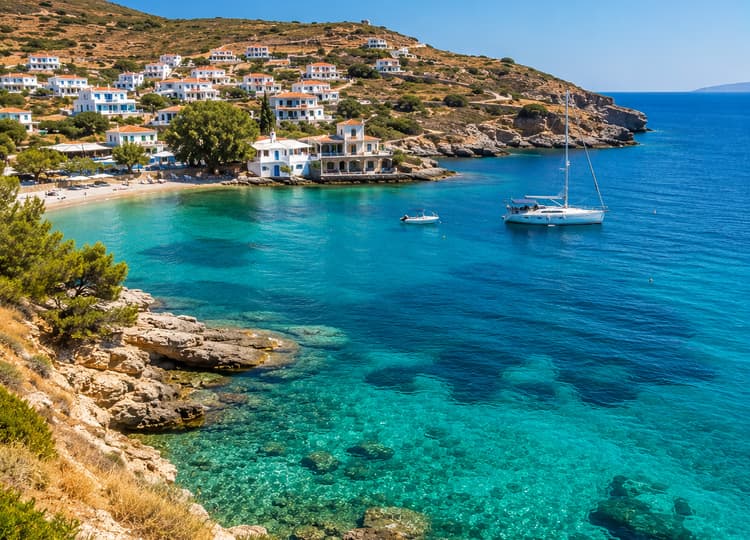 Kea Island, guided boat tour from Athens