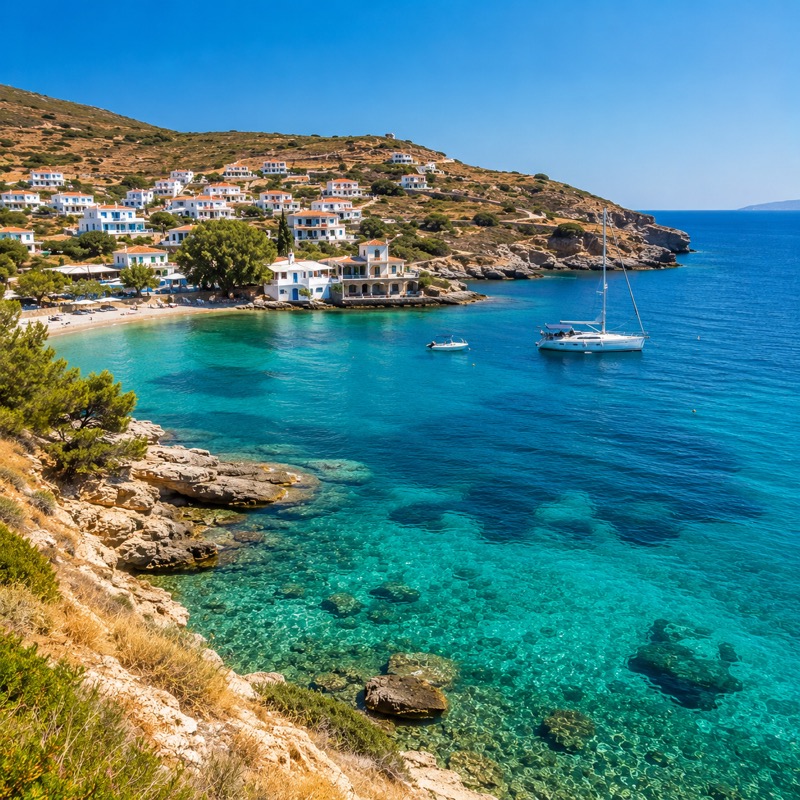 Kea Island, Athens boat tour