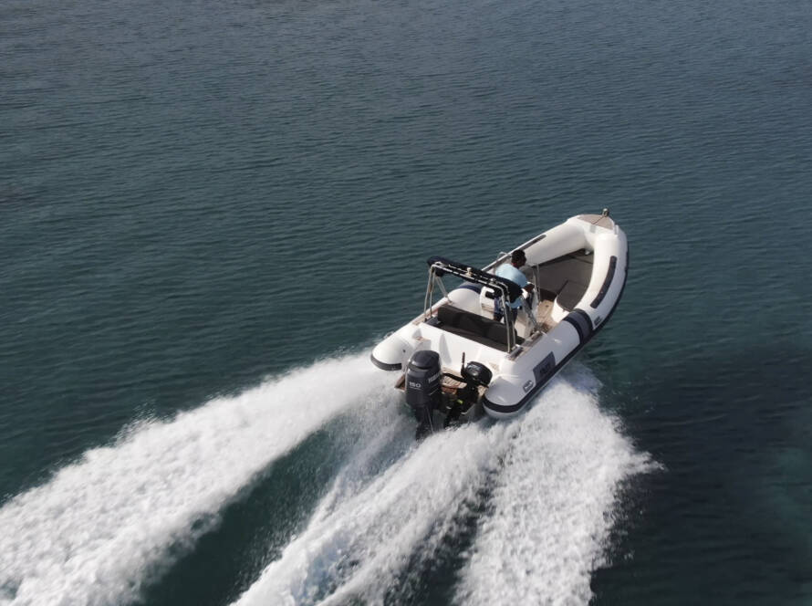 The Fost Rib, poised for an unforgettable day at sea, combines luxury and adventure in every journey.
