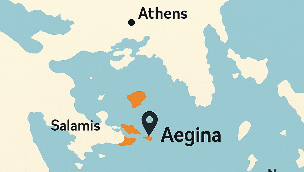 aegina-location-on-map